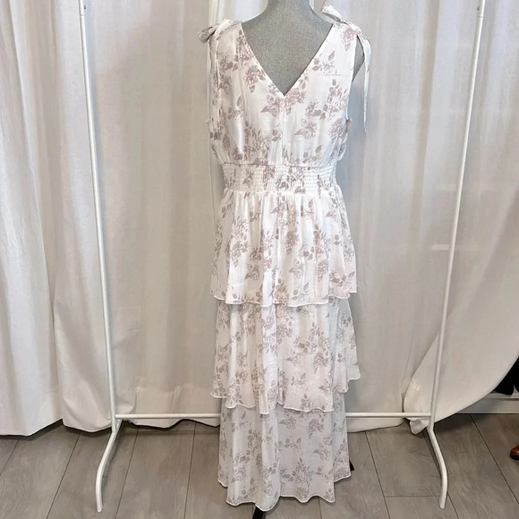 Maxi Sleeveless Floral Dress, Size XL - Picture 6 of 12